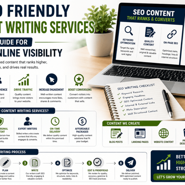 SEO Friendly Content Writing Services