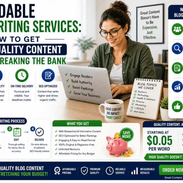 affordable blog writing services