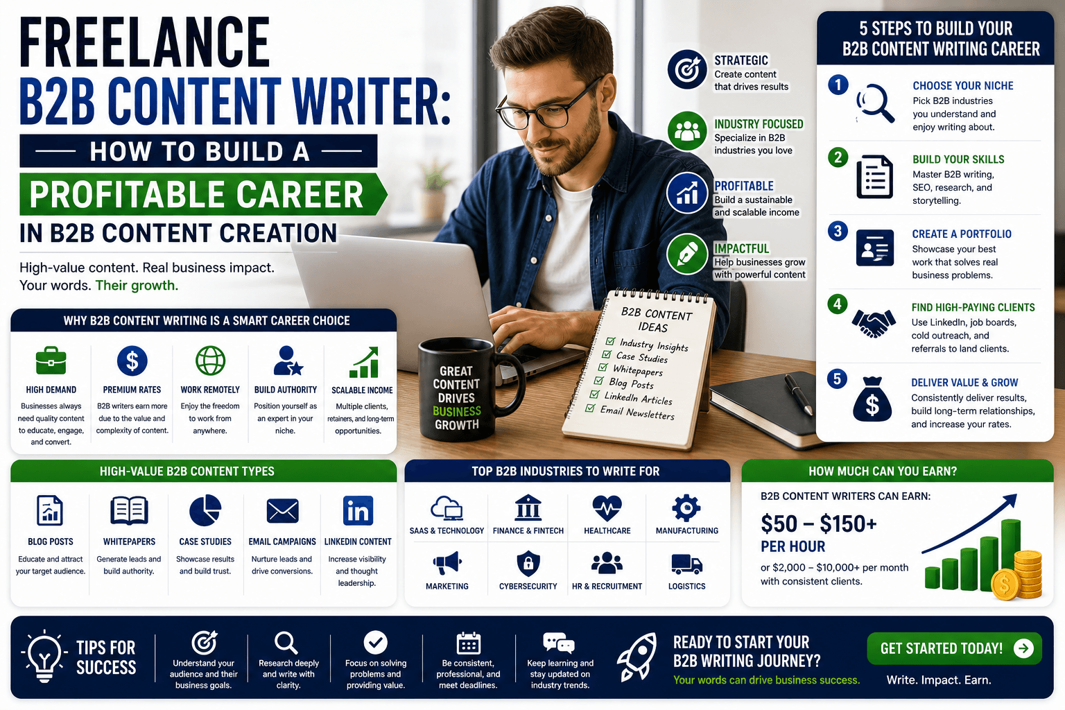 freelance b2b content writer