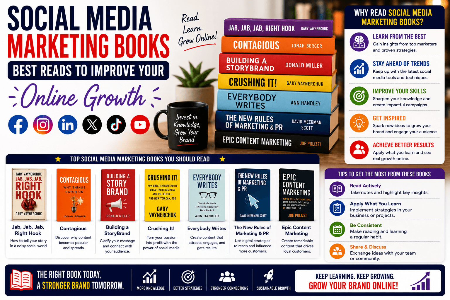 social media marketing books