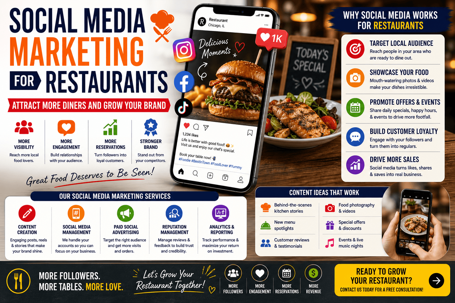 social media marketing for restaurants
