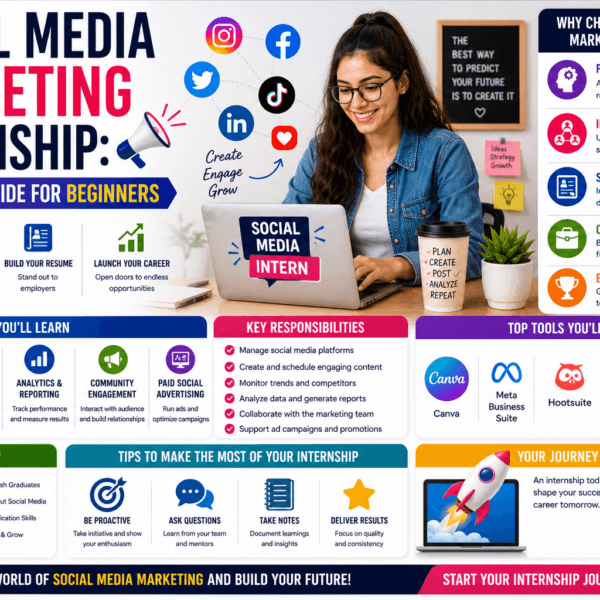 social media marketing internship