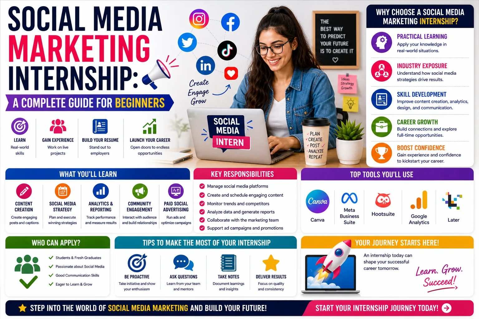social media marketing internship
