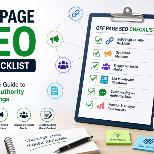 off page SEO checklist
