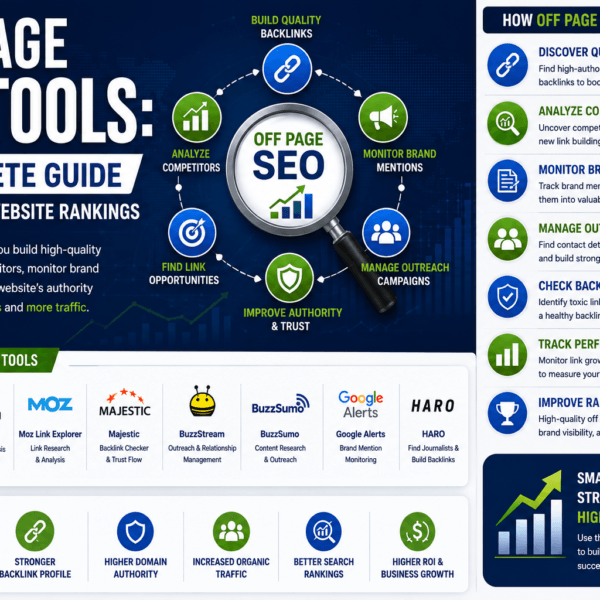 Off Page SEO Tools