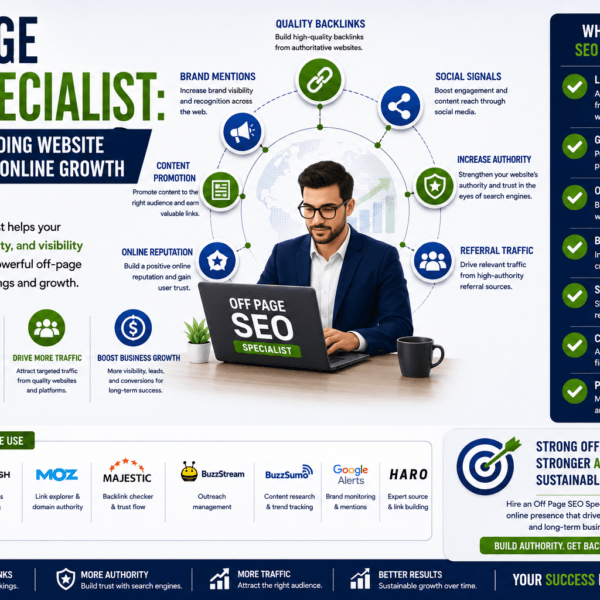 Off Page SEO Specialist