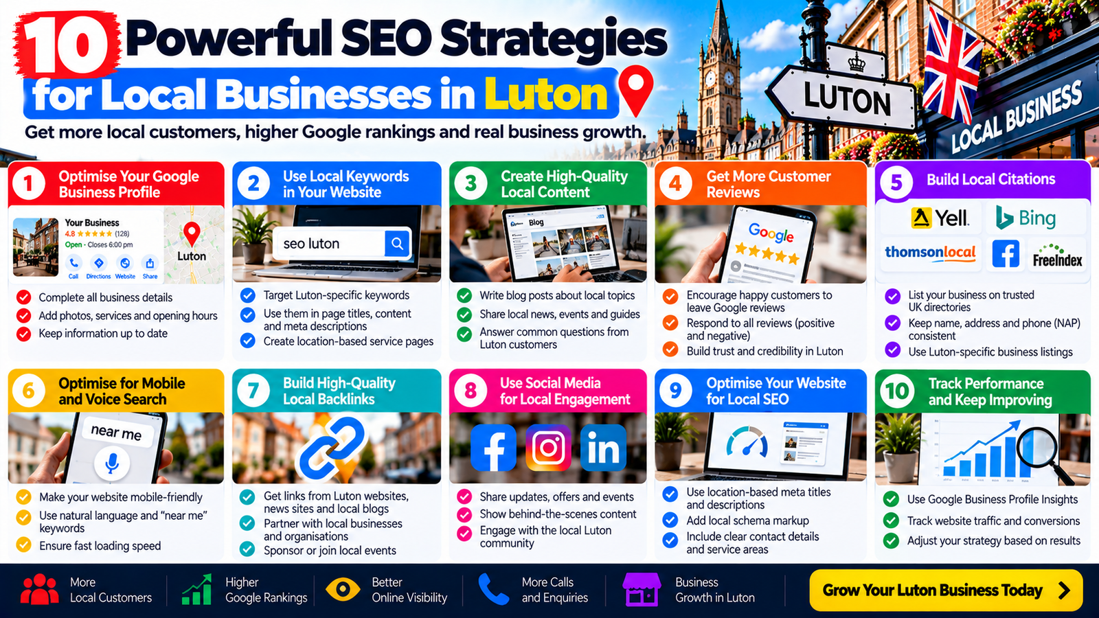 SEO for Local Businesses Luton