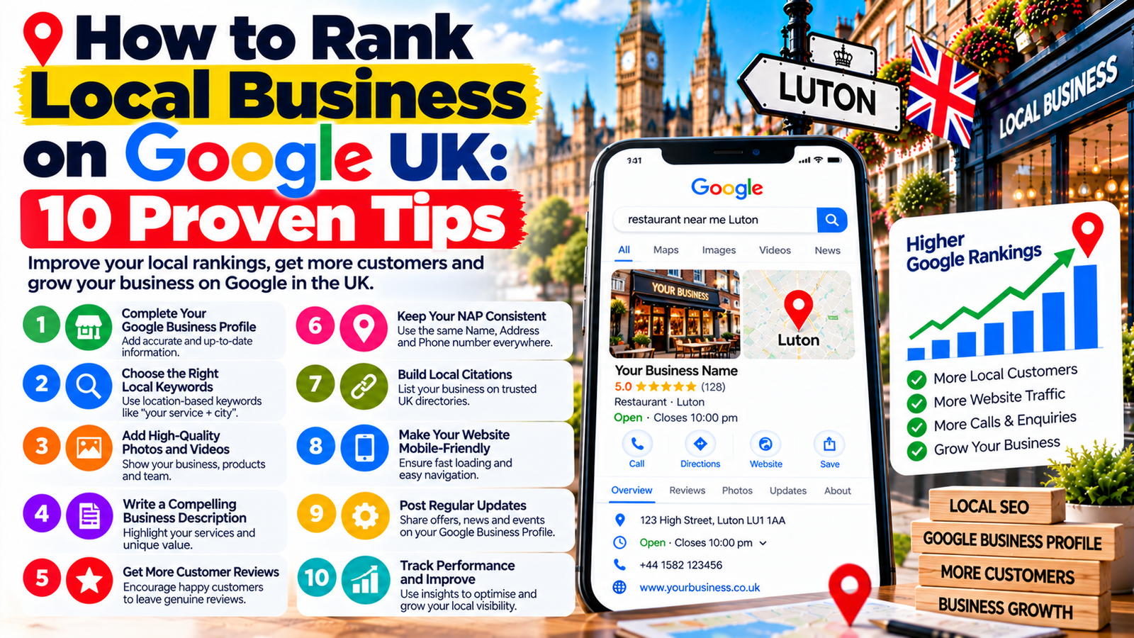 How to Rank Local Business on Google UK