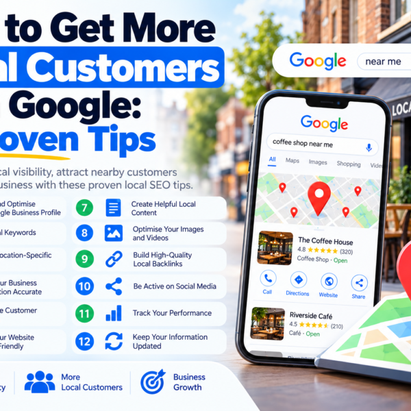 how to get more local customers from Google