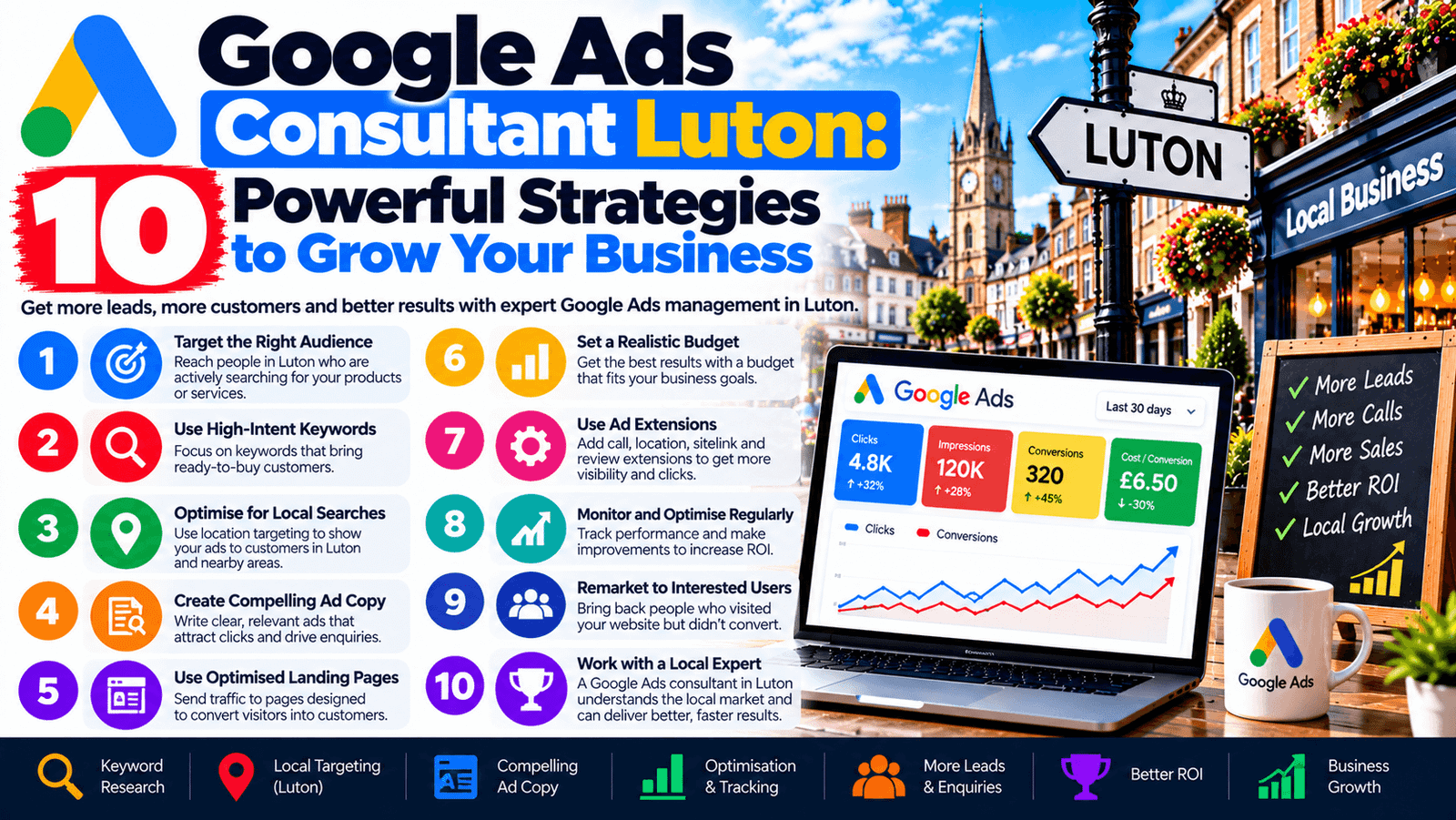 Google Ads Consultant Luton