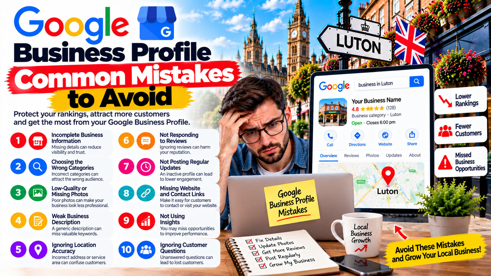 Google Business Profile Luton