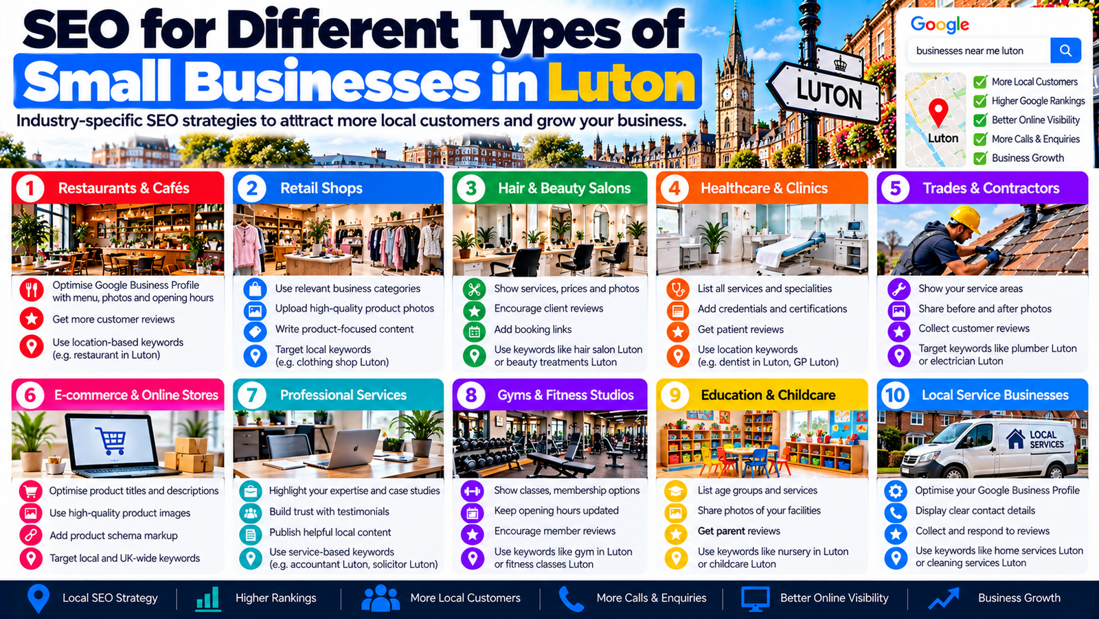 SEO for Small Businesses Luton