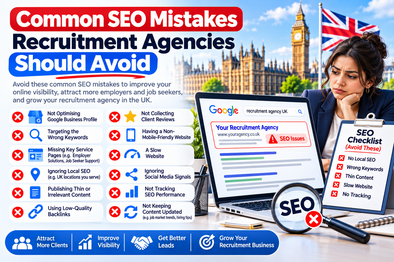 SEO for Recruitment Agencies UK