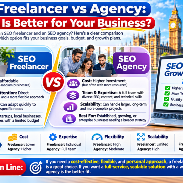 SEO Freelancer vs Agency