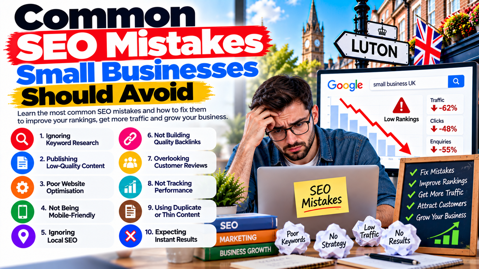 SEO for small businesses UK