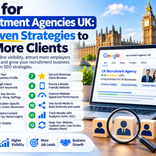 SEO for Recruitment Agencies UK