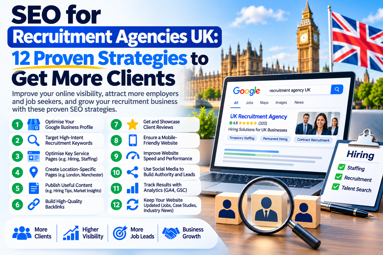 SEO for Recruitment Agencies UK