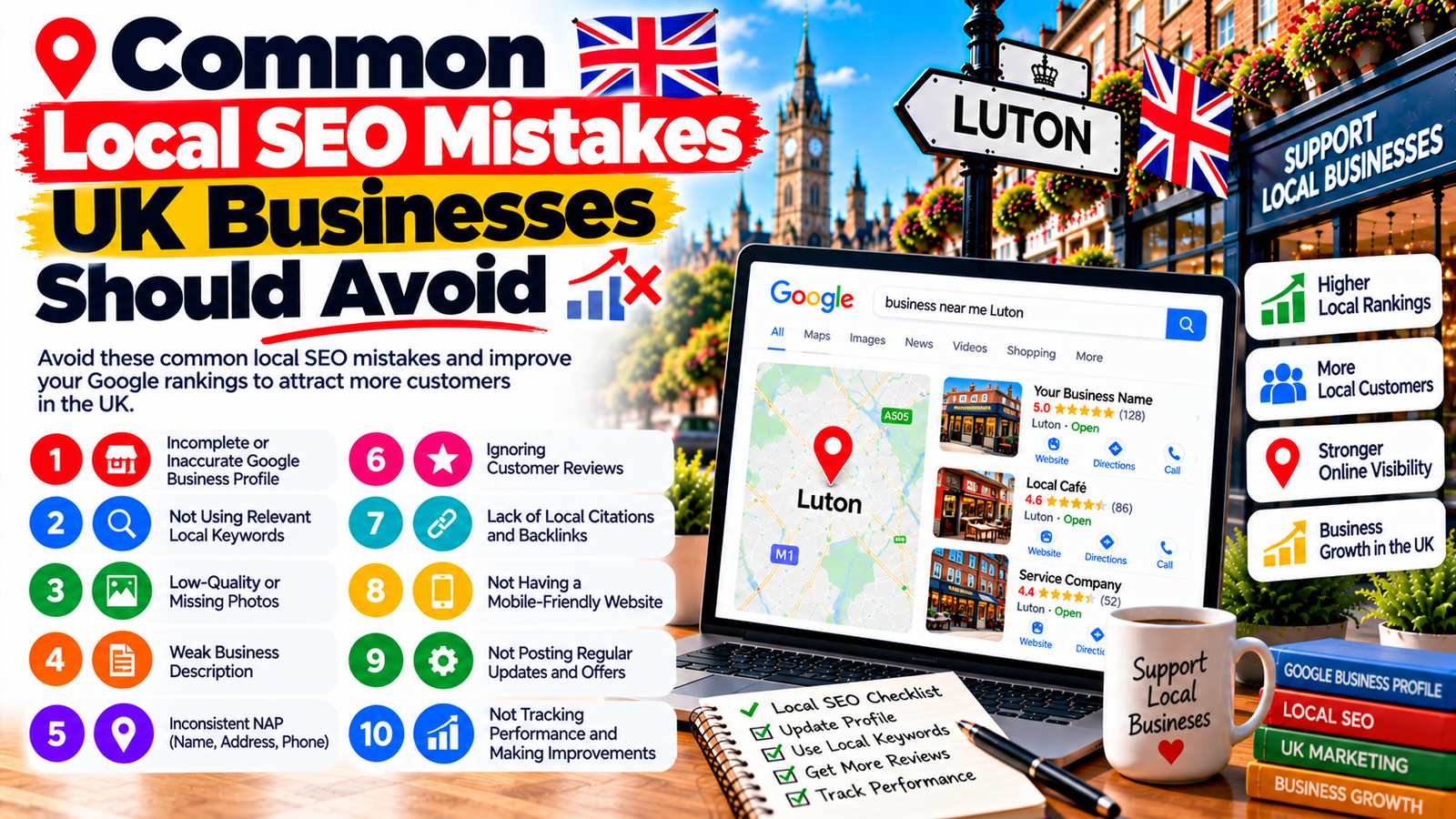 Local SEO Tips for UK Businesses